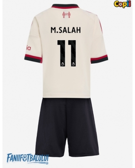 Liverpool Mohamed Salah #11 Echipament de Fotbal Replică 2025-26 Copii Deplasare (+ Șorturi)